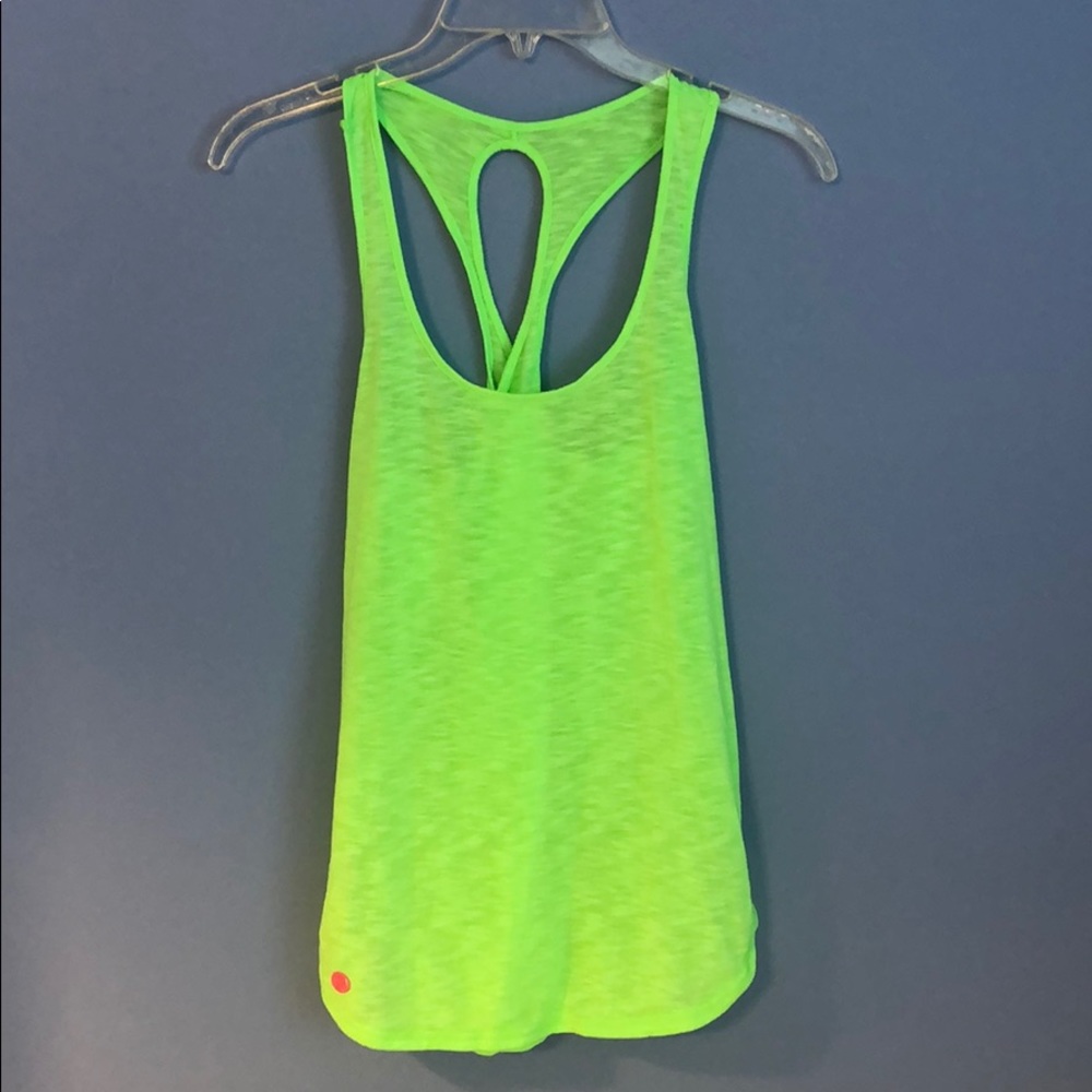 Green Lilly Pulitzer active tank top